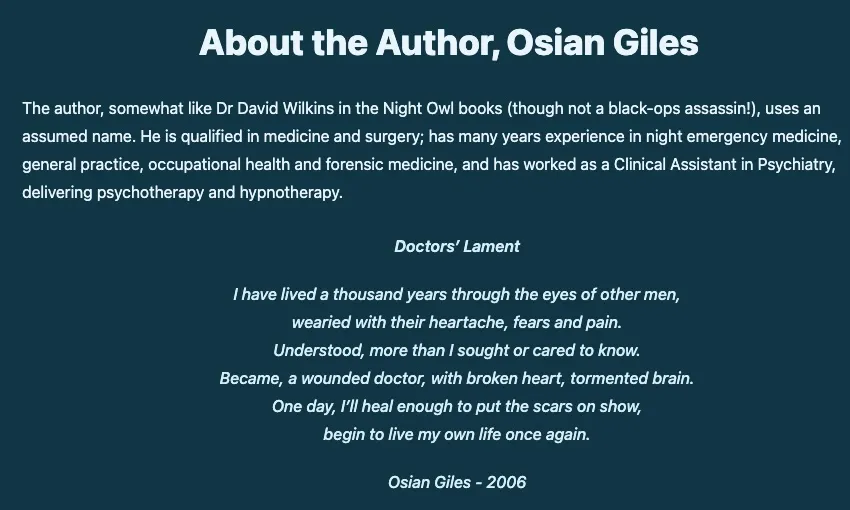 About Osian Giles