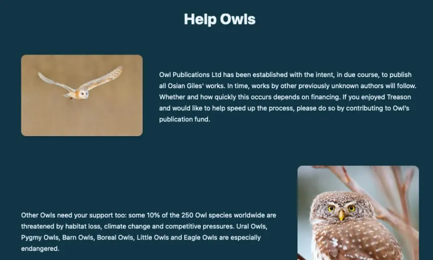 Help Owls