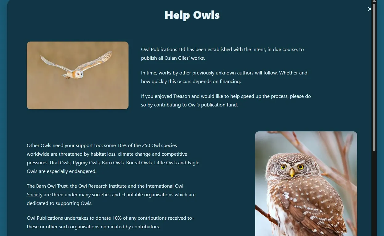 Help Owls